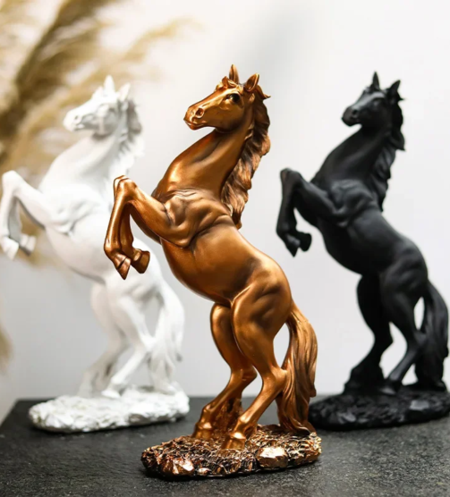 kf-S49126c404cbc440086bed661b516b679R-Resin-Statue-Golden-White-Black-Horse-Figure-Nordic-Abstract-Ornaments-For-Figurines-For-Interior-Sculpture-Room