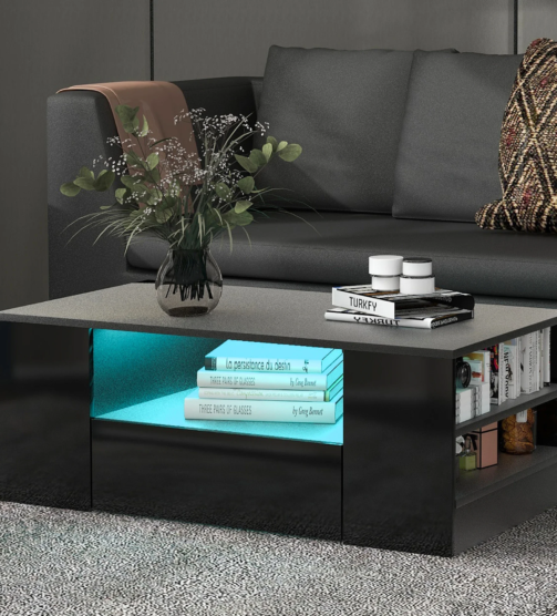 kf-S76979fb3ff17441993dc92b4b99fb5f9H-Modern-High-Gloss-RGB-LED-Coffee-Table-with-4-Drawer-Storage-Organizer-Sofa-Side-Table-End-1